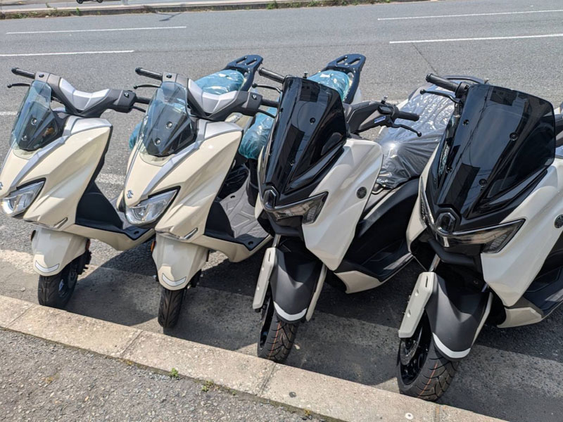 暑い季節に大人気の白入荷♪